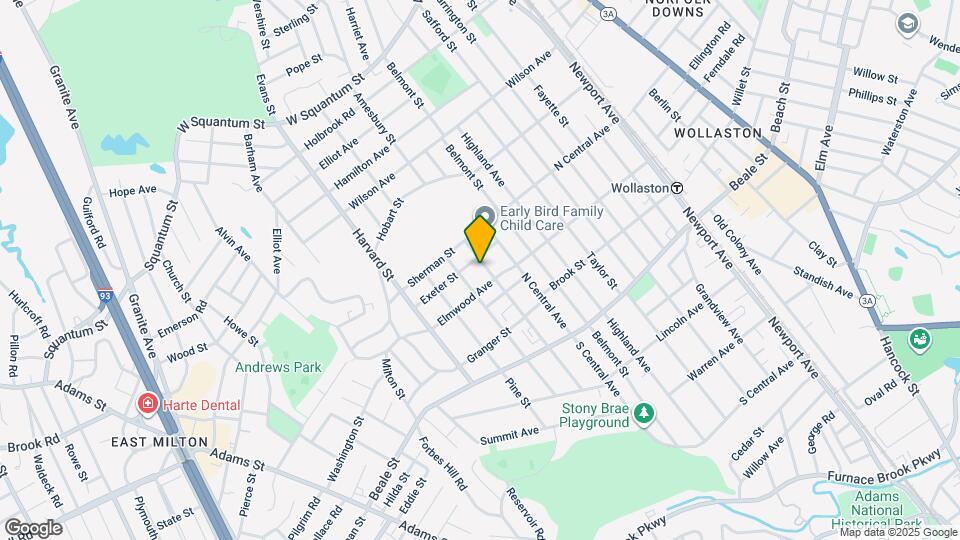 115 Everett St, Unit 1 Map and Location Details