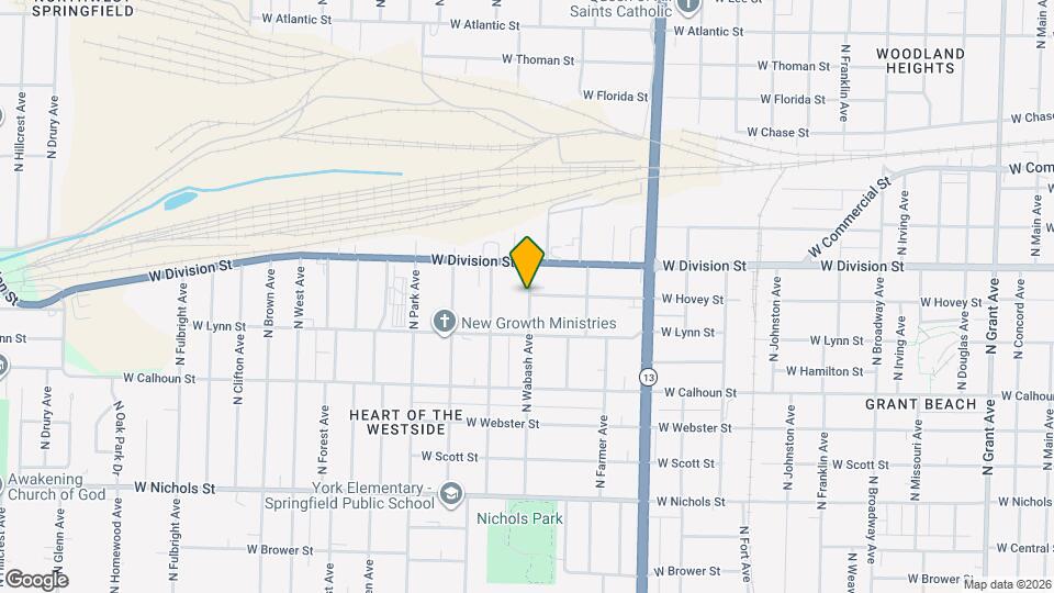 1437 N Wabash Ave Map and Location Details