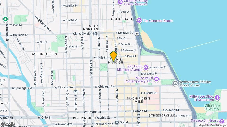 912 N State St, Unit 0908 Map and Location Details