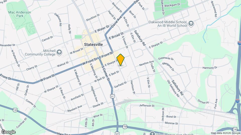 431 S Tradd St, Unit A Map and Location Details