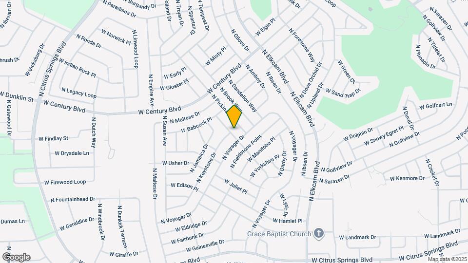 8027 N Independence Way Map and Location Details