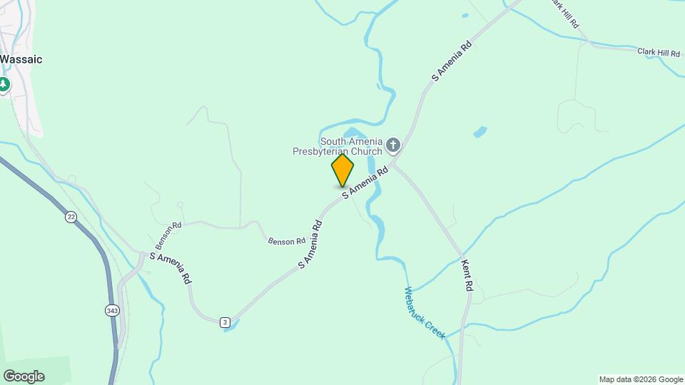 173 S Amenia Rd Map and Location Details