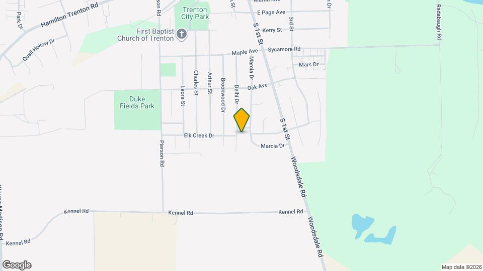 928 Delhi Dr Mapa y Detalles de la Ubicación