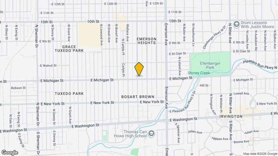 501 Dequincy St Map and Location Details