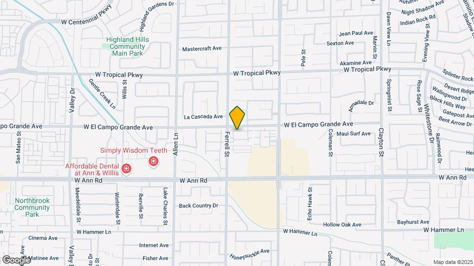 3211 Sunrise Cove Ave, Unit 6303 Map and Location Details