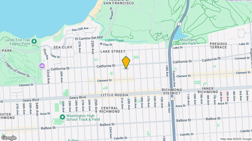 237-239 20th Ave Mapa y Detalles de la Ubicación