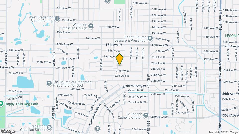 2011 31st St W Map and Location Details