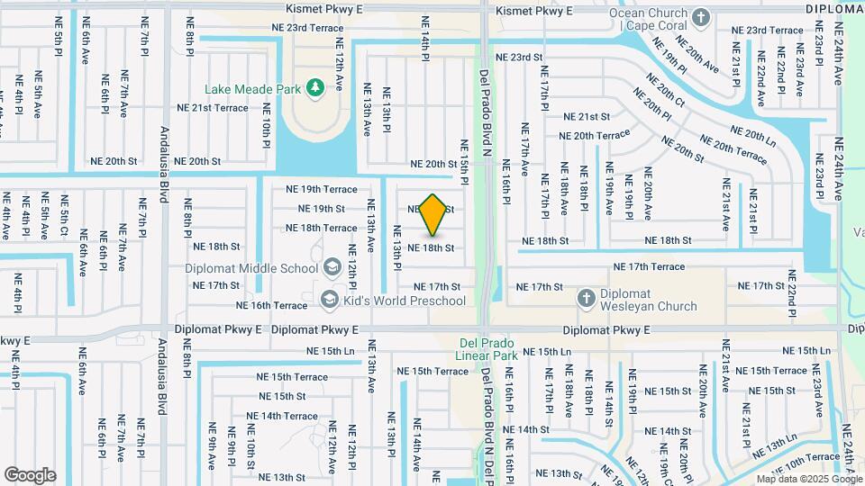 1415 NE 18th St Map and Location Details