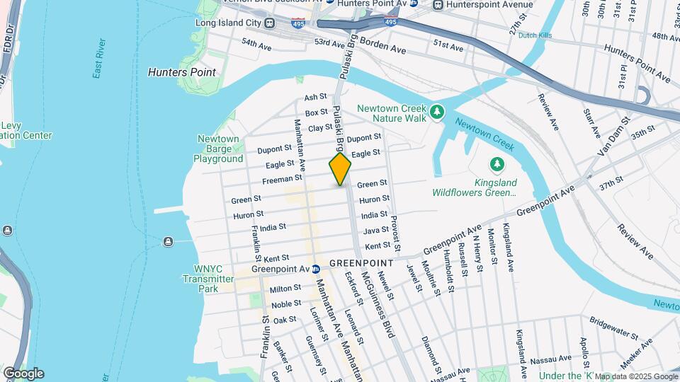 210 Green St Mapa y Detalles de la Ubicación