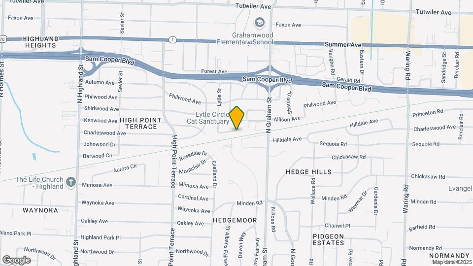 3901 Lytle Cir Map and Location Details