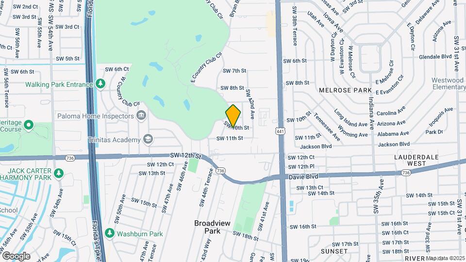 4330 SW 10th St Map and Location Details