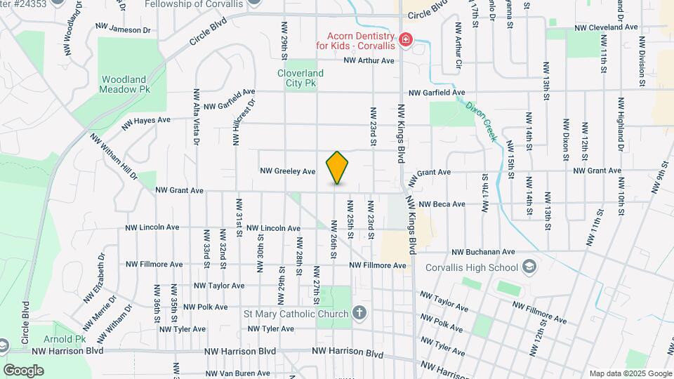 1203 NW 26th St Map and Location Details