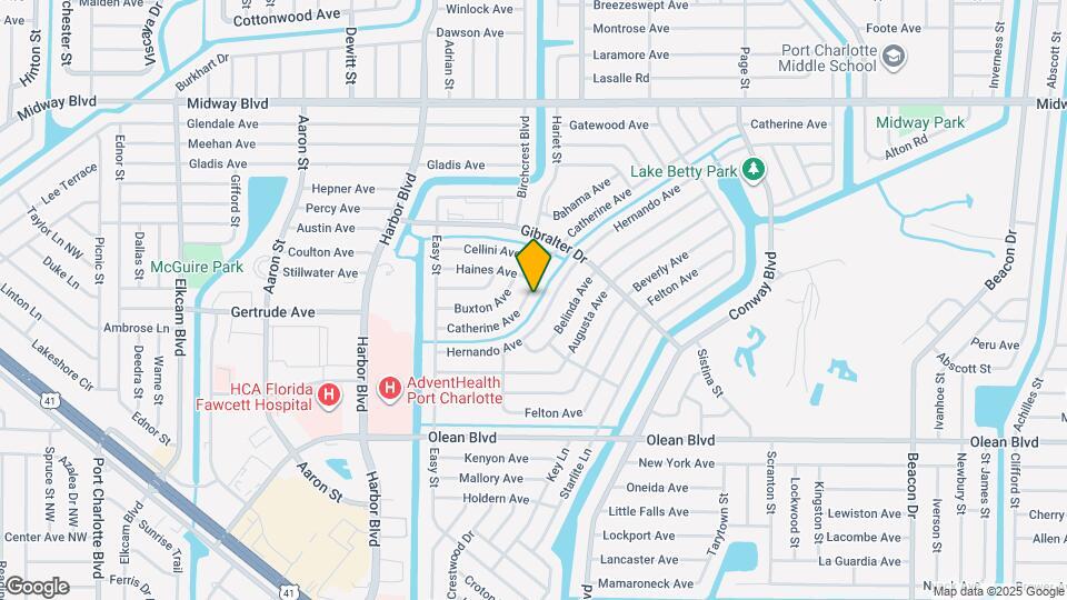 21995 Catherine Ave Map and Location Details