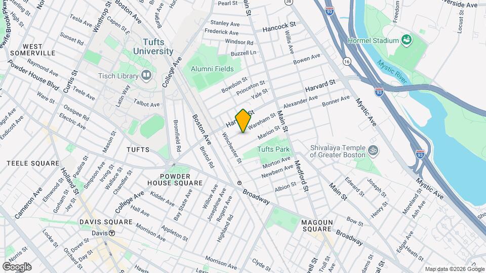 66 Wareham St, Unit 66 Wareham St, Apt #2 Map and Location Details