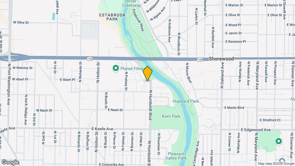 3829 N Humboldt Blvd Map and Location Details
