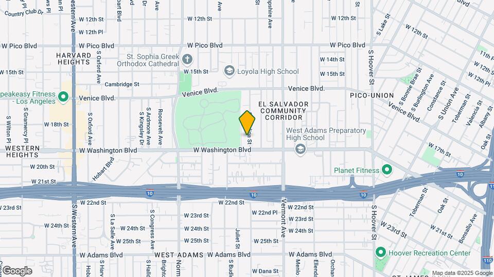 1817 S Catalina St Map and Location Details
