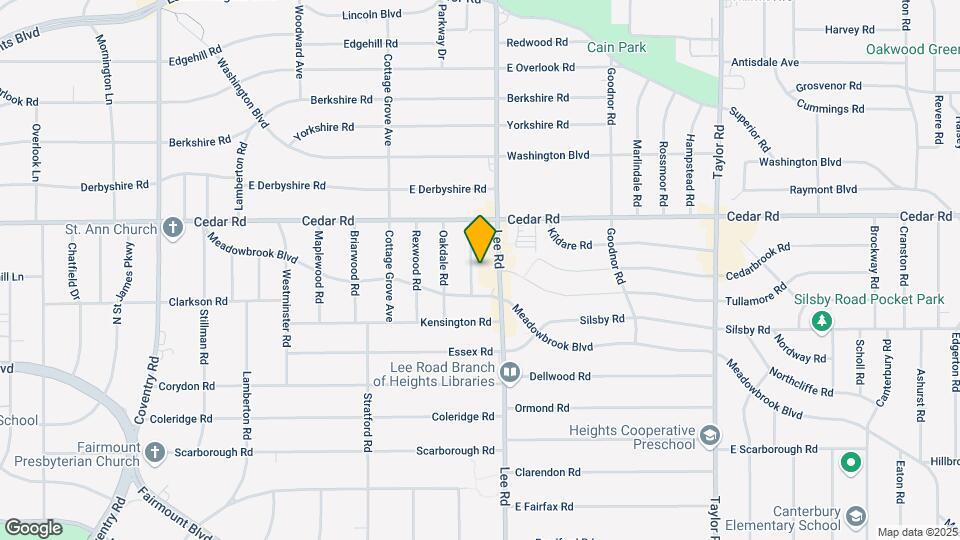 2205 Edgewood Rd, Unit 2nd Map and Location Details