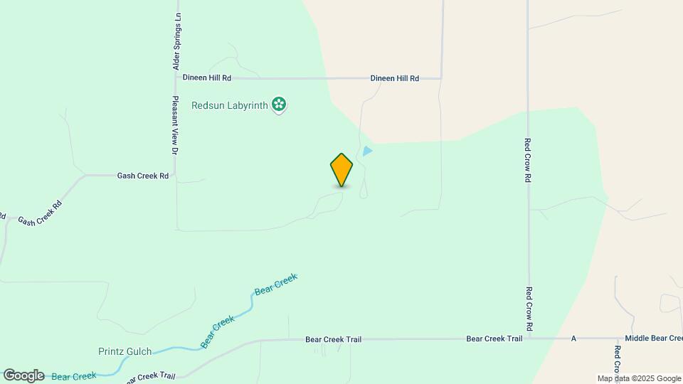 1834 Mountain Meadow Ln Map and Location Details