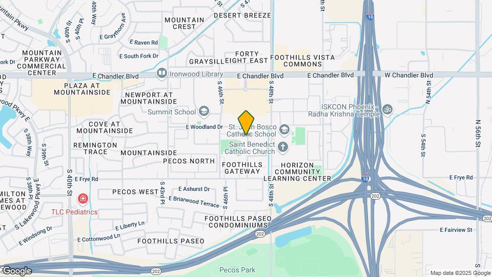 4655 E Mountain Vista Dr Map and Location Details