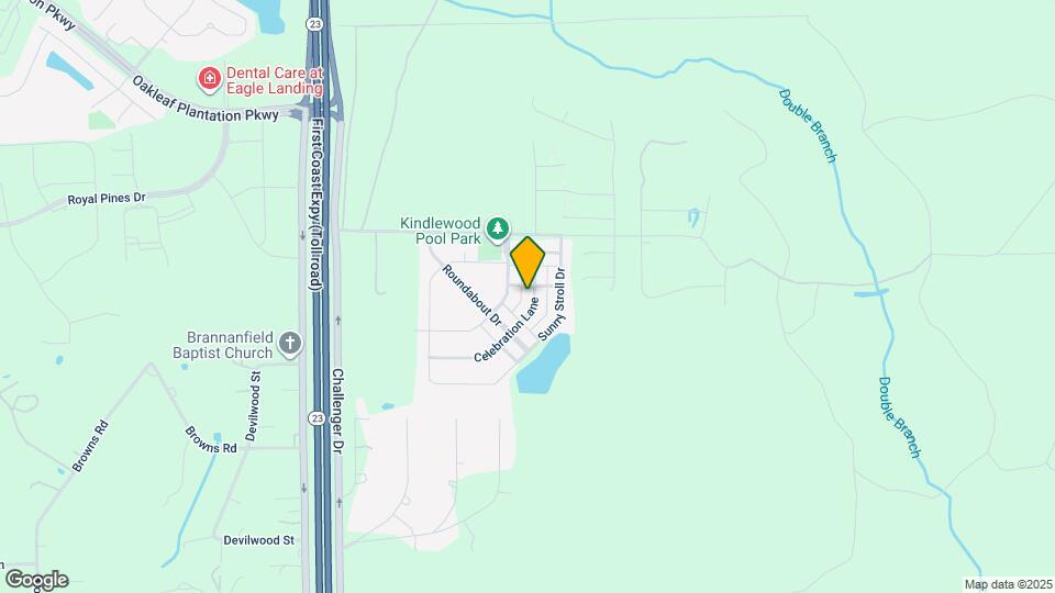 734 Celebration Lane Map and Location Details