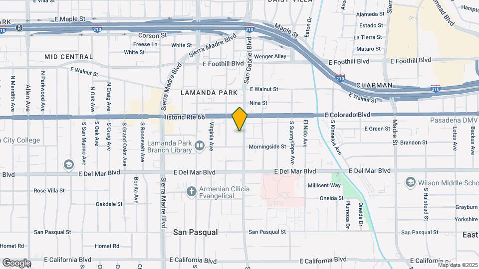 75 San Gabriel Blvd Map and Location Details