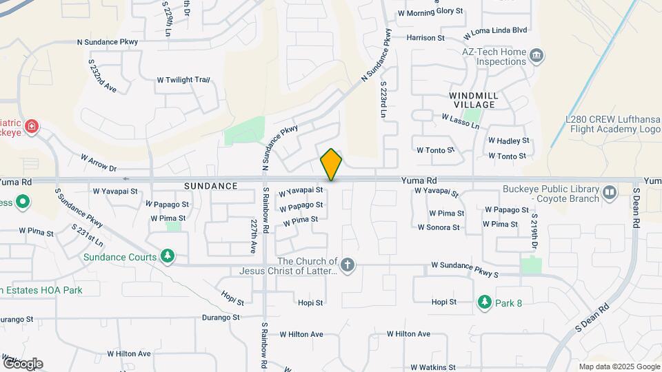 22518 W Yavapai St Map and Location Details