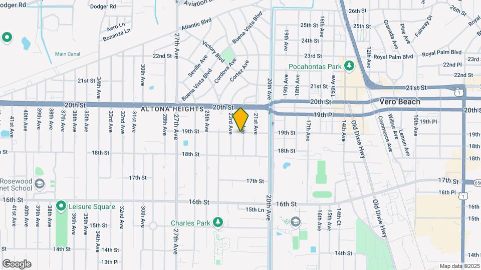 1853 22nd Ave Map and Location Details