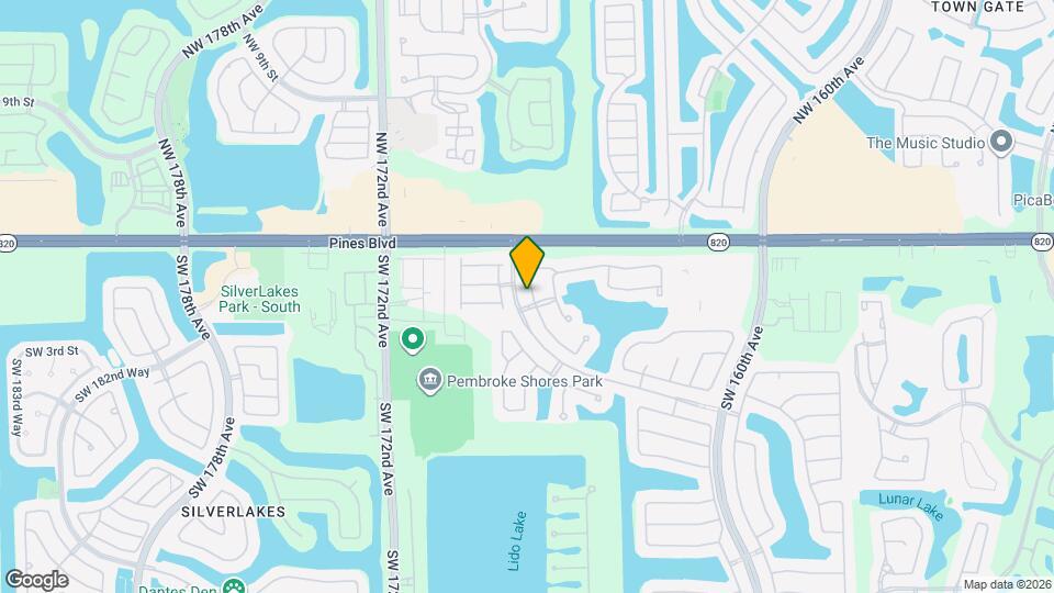 180 SW 167th Ave Map and Location Details