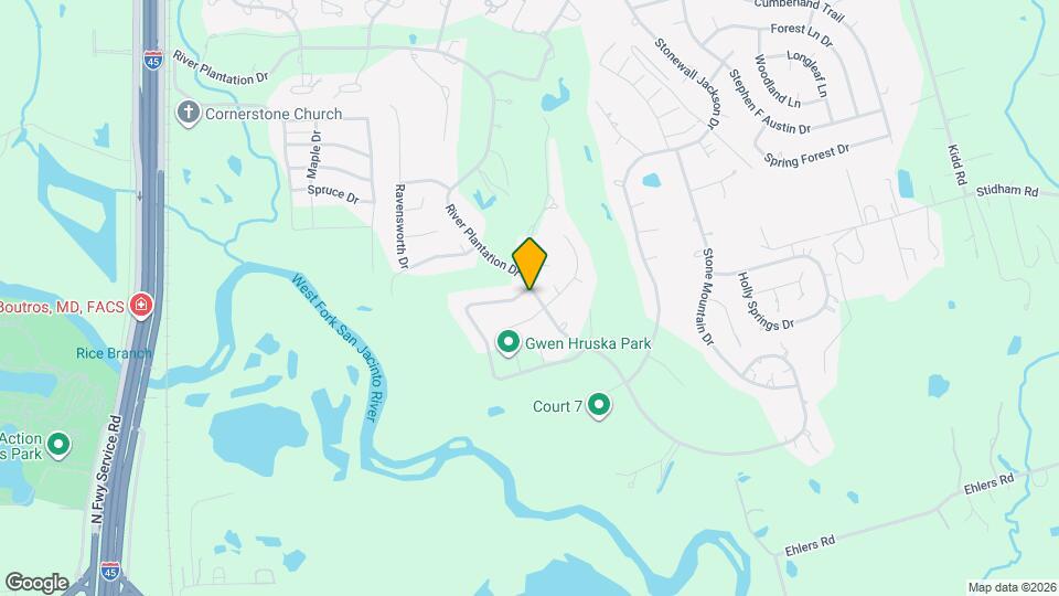 556 Brandon Rd Map and Location Details