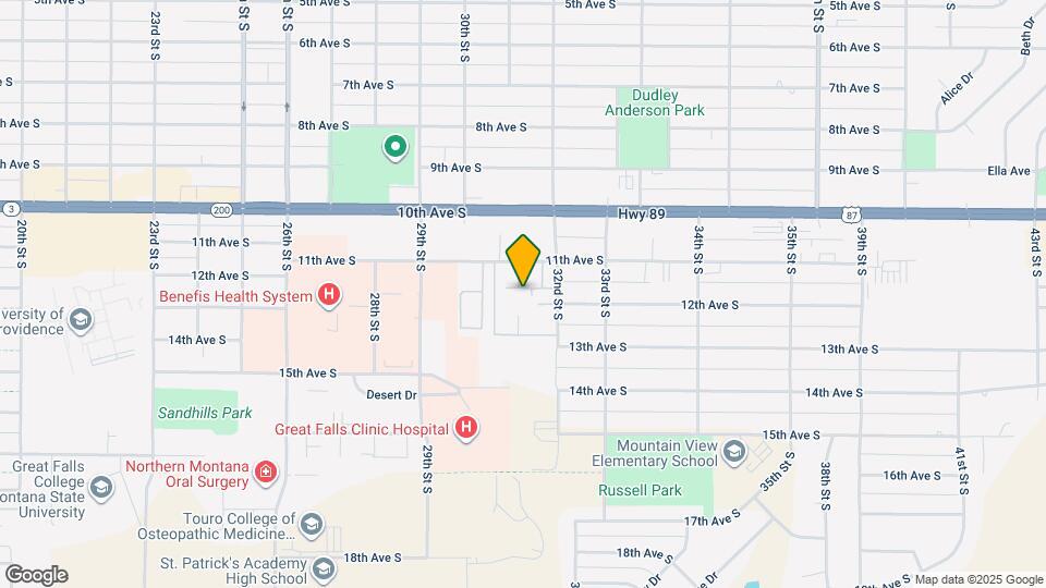 1200 32nd St S Map and Location Details