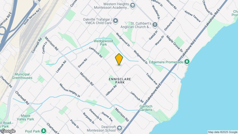 250 Dalewood Dr Map and Location Details