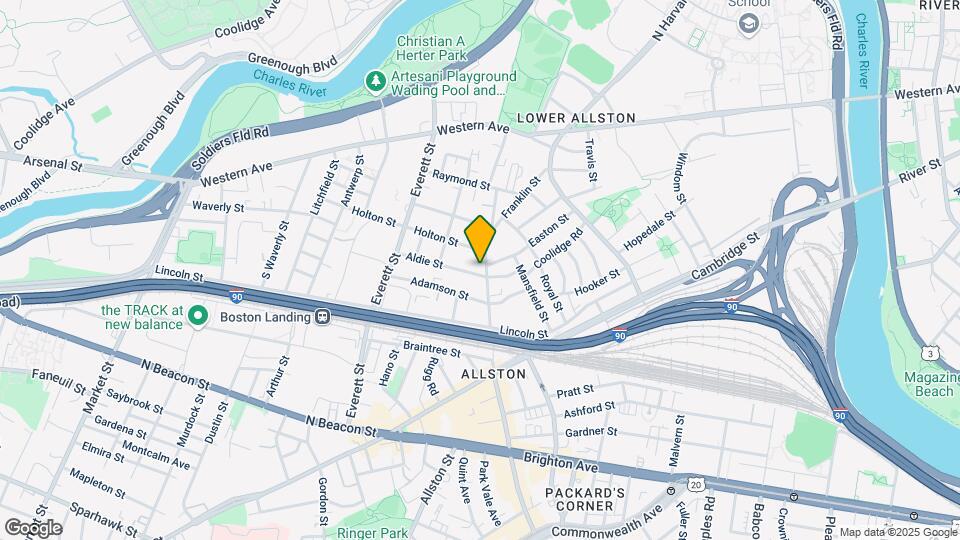 78 Aldie St, Unit 1 Map and Location Details