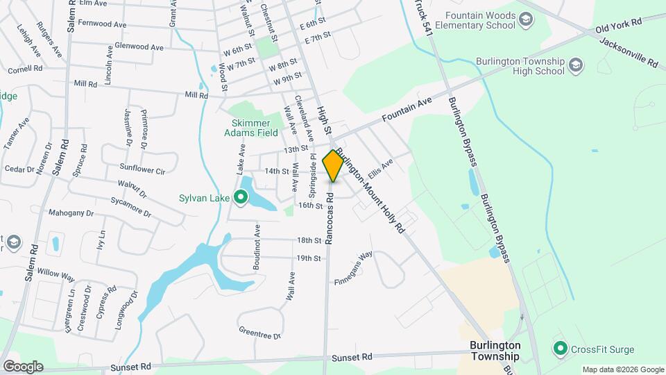 1403 Rancocas Rd Map and Location Details