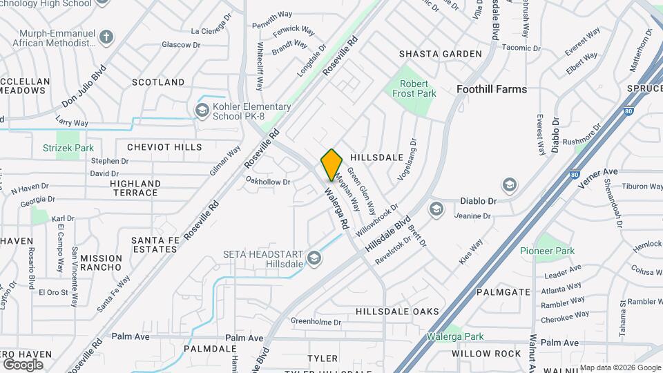 5948 Walerga Rd Map and Location Details