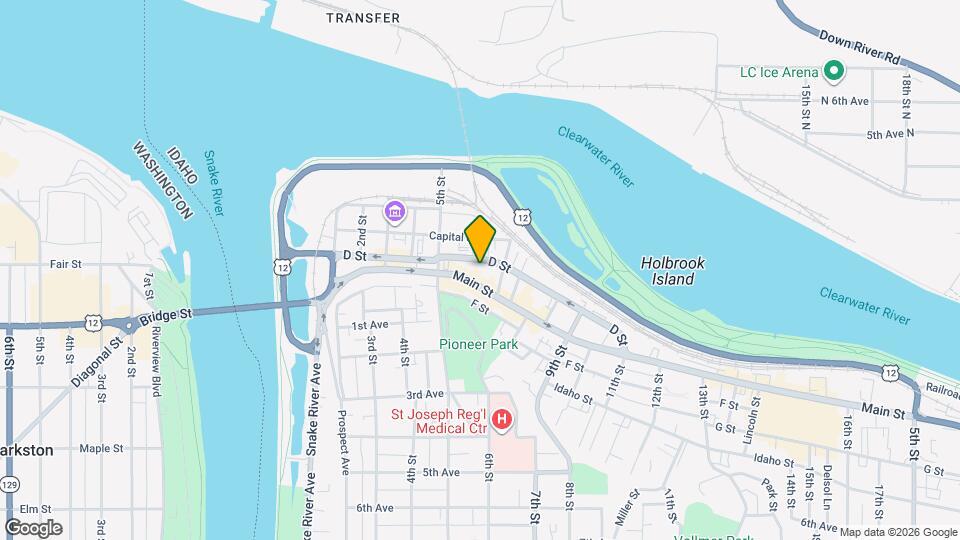 609 Main St Map and Location Details