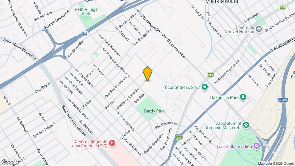 2310 De Beaubassin Rue Map and Location Details