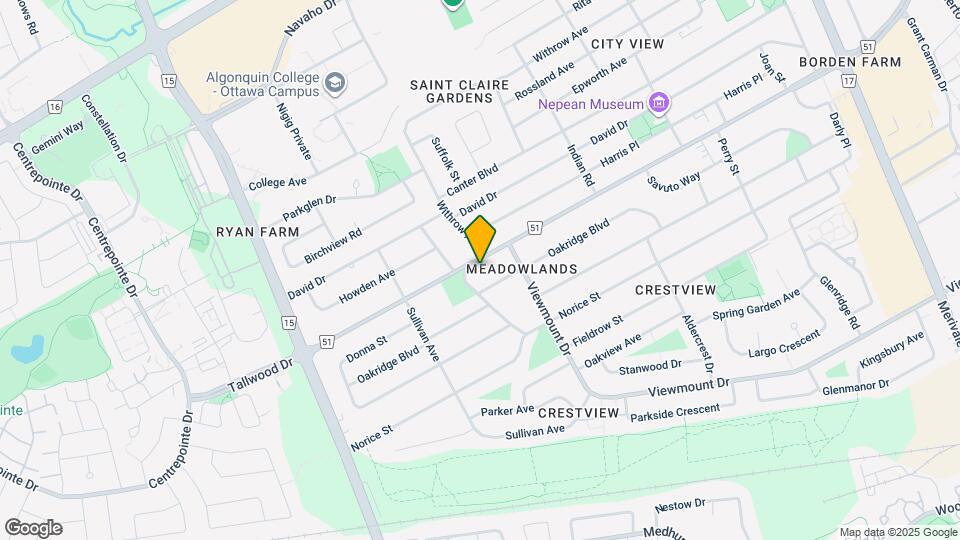 142 Meadowlands Dr W Map and Location Details
