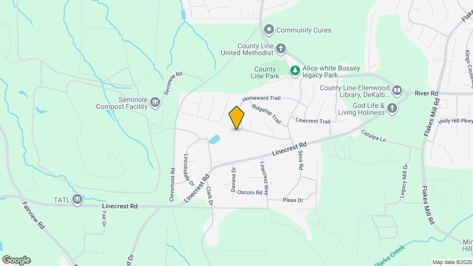 3382 Homeward Trail Mapa y Detalles de la Ubicación