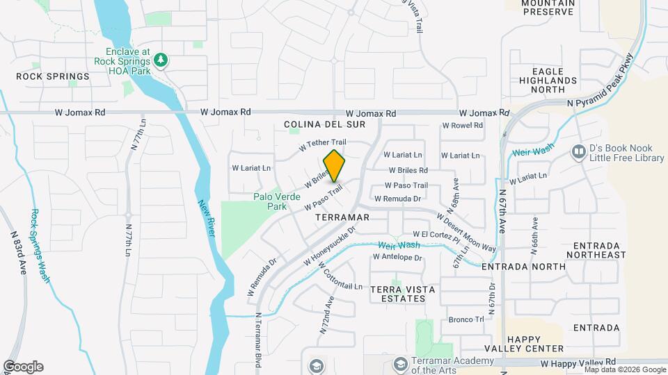 7146 W Paso Trl Mapa y Detalles de la Ubicación