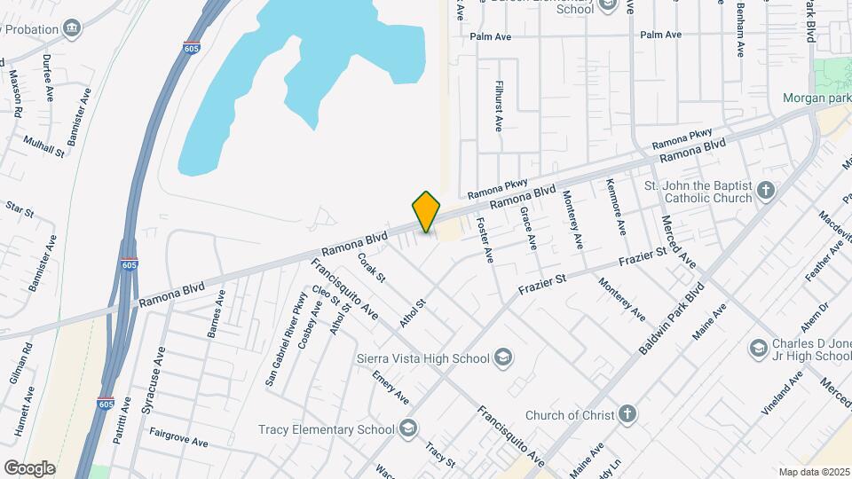 13252 Ramona Blvd, Unit B Mapa y Detalles de la Ubicación