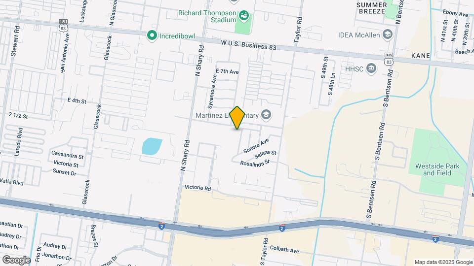 305 N Mockingbird Ave Map and Location Details