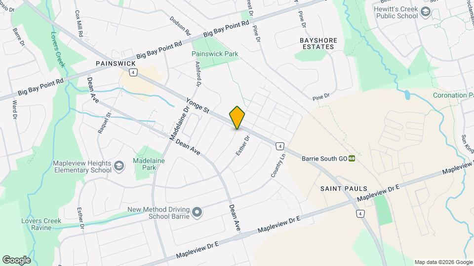 114 Raymond Crescent Map and Location Details