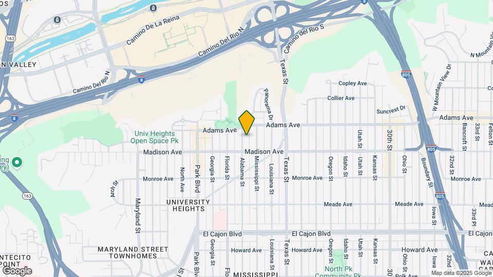 4647 Alabama St Map and Location Details
