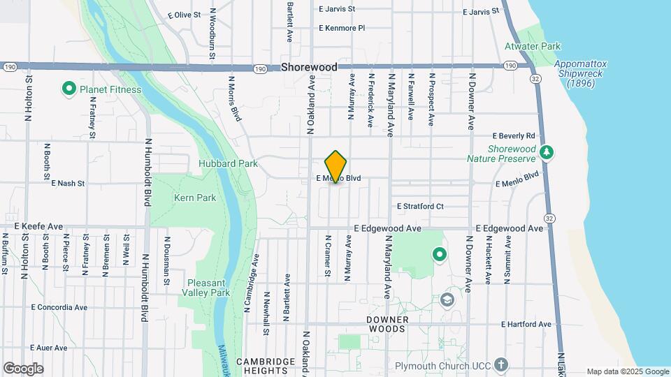 3558 N Cramer St Map and Location Details