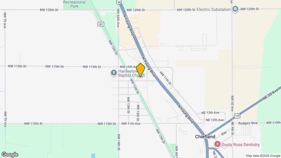 1110 NW 17th Ave Map and Location Details