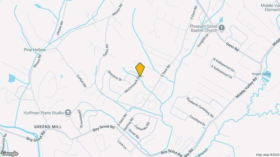 7340 McCormack Dr Map and Location Details