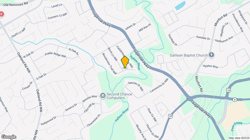 55 Brookview Trail NW Mapa y Detalles de la Ubicación