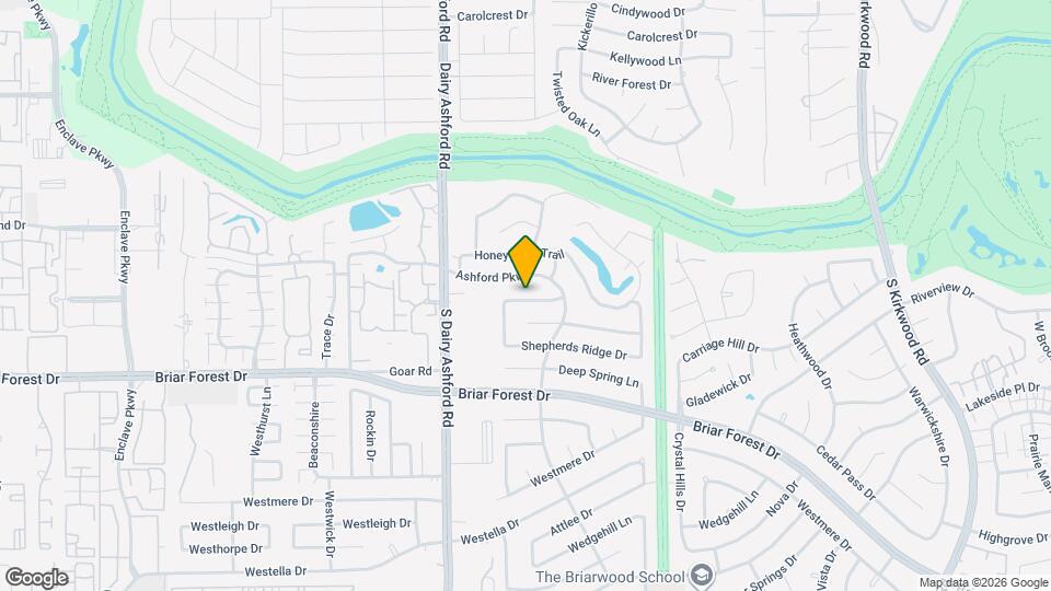 12526 Hazelwood Ln Map and Location Details