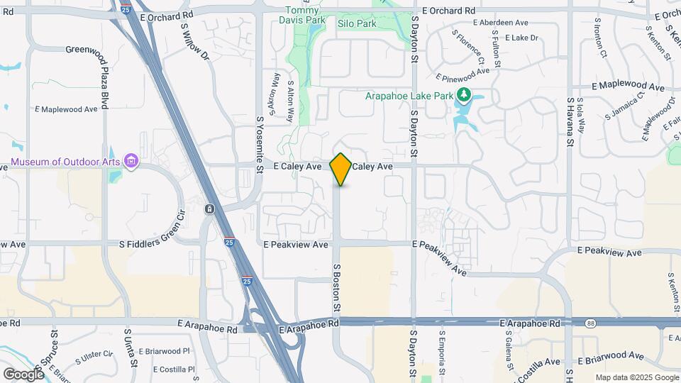 6380 S Boston St Mapa y Detalles de la Ubicación