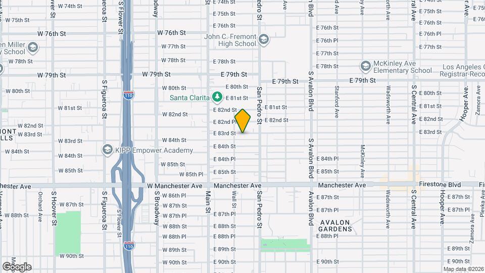 218 E 83rd St Mapa y Detalles de la Ubicación